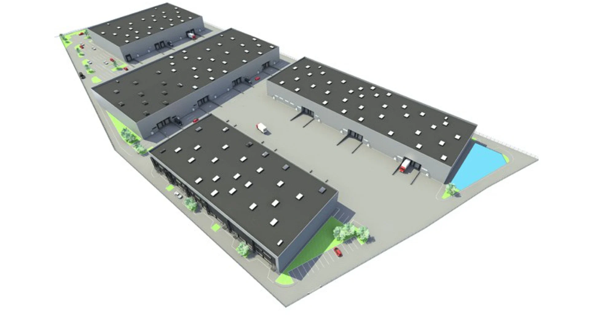 Hale magazynowo-biurowe Ideal Idea Park III — zdjęcie 2