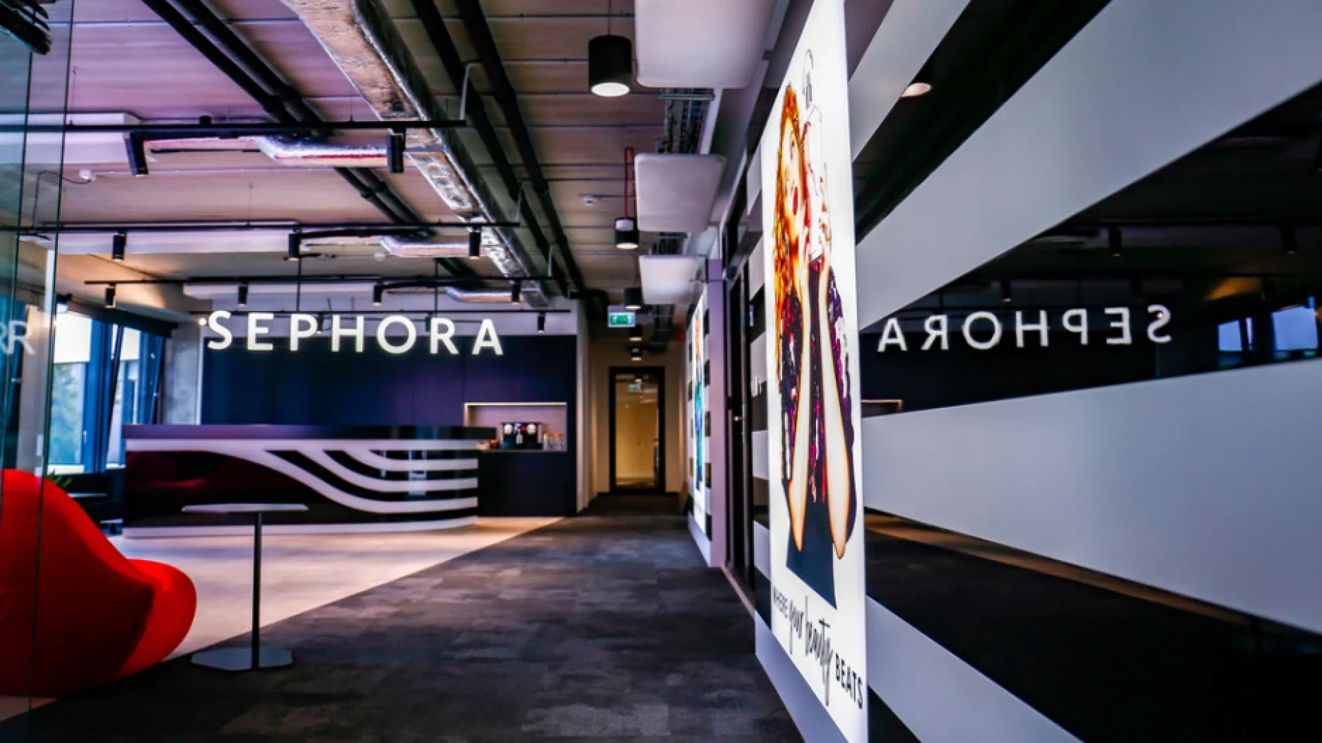 Aranżacja biurowa dla Sephora Polska — zdjęcie 2